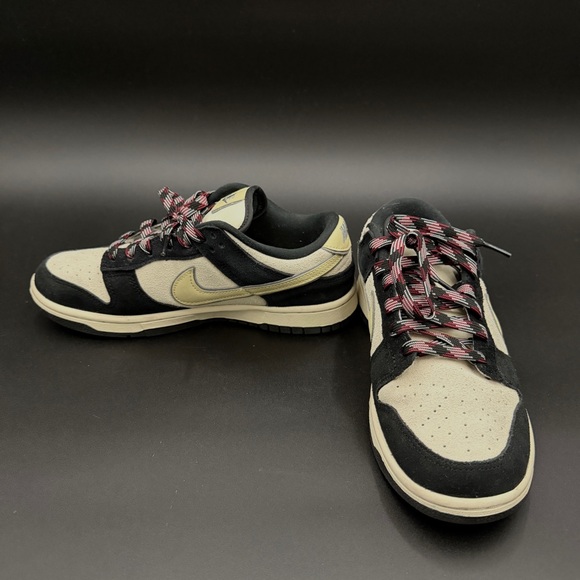 Nike Dunk Low LX Black Suede / Team Gold Sneakers | Women’s 8.5 - Picture 8 of 8